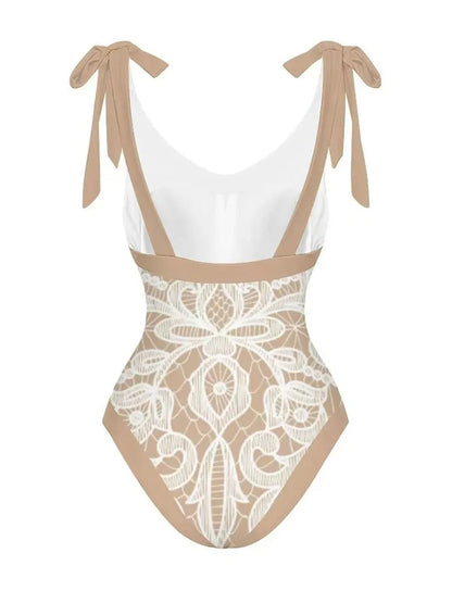 String One Piece Swimsuit & Vent Skirt Padded Women Bathing Suit Swimming Summer Beachwear Bodysuit Swimwear The Clothing Company Sydney