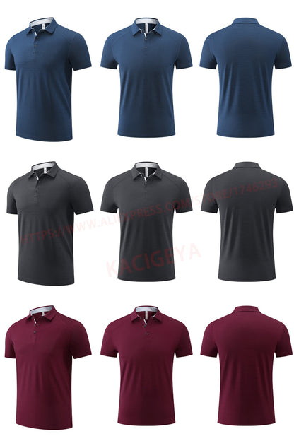 Quick Dry Golf Short Sleeves Nylon Casual Collared Mens Breathable Sports Poloshirts Summer Team Work Hiking Fishing Tee The Clothing Company Sydney