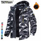 Winter Fleece Lining Parka Waterproof Men's Ski Snowboard Jackets Windproof Removable Hoodie Coats Casual Windbreaker - The Clothing Company Sydney