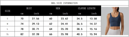 Women's Yoga Bra Summer Sports Running External Wear Training Fitness Yoga Tank Top Bra Top The Clothing Company Sydney
