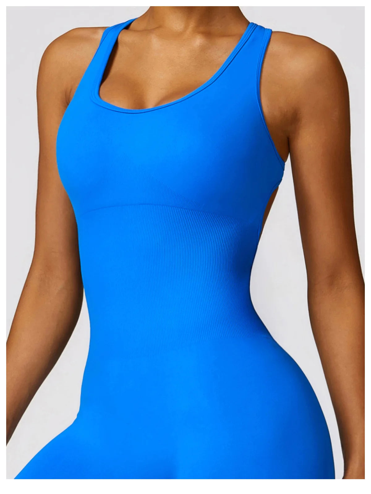 Seamless Gym Sport Jumpsuit Women Sportswear Hollow Backless Scrunch Fitness Overalls Push Up One Pieces Outfit Yoga Wear The Clothing Company Sydney