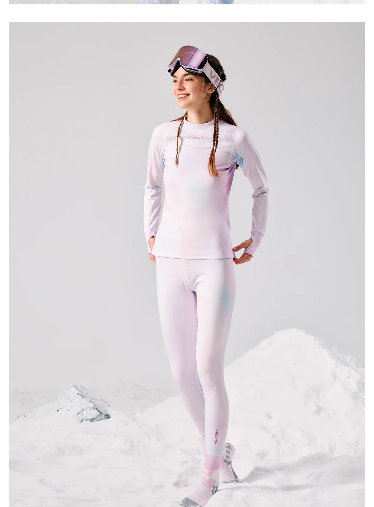 Womens 2 Piece Ultra Soft Winter Ski Quick Dry Base Layering Set Microfiber Fleece Thermal Underwear Plus Pants Set - The Clothing Company Sydney