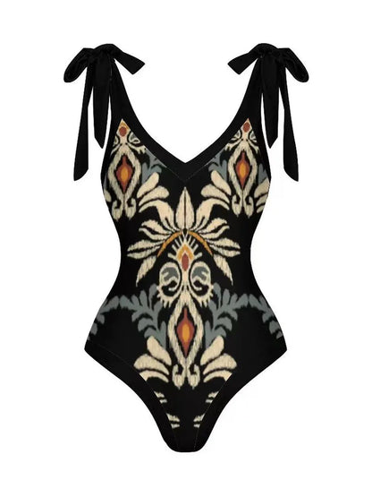 String One Piece Swimsuit & Vent Skirt Padded Women Bathing Suit Swimming Summer Beachwear Bodysuit Swimwear The Clothing Company Sydney