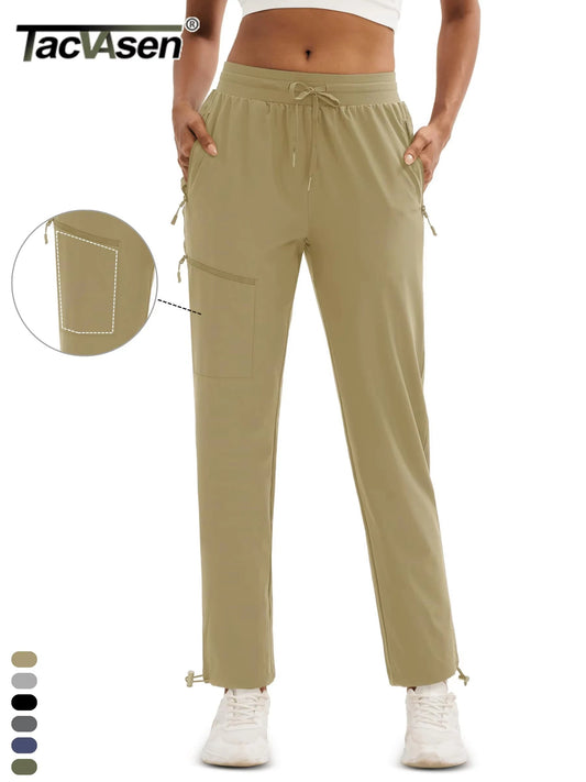 UPF50+ Quick Dry Cargo Pants Womens Outdoor Hiking 4 Pockets Sweatpant Breathable Waterproof UV Protection Trousers The Clothing Company Sydney