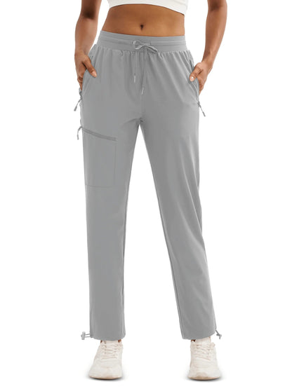 UPF50+ Quick Dry Cargo Pants Womens Outdoor Hiking 4 Pockets Sweatpant Breathable Waterproof UV Protection Trousers The Clothing Company Sydney