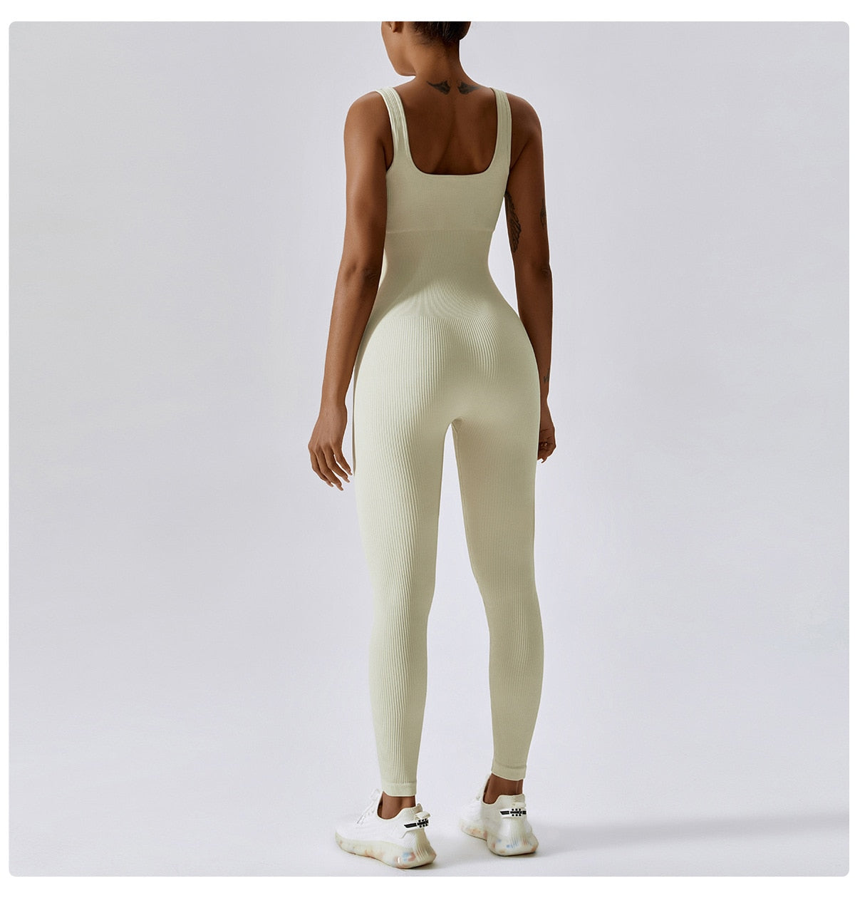 Spring Seamless One-Piece Yoga Clothes Sportswear Women's Gym Push Up Workout Clothes Fitness Sports Stretch Bodysuit Yoga Suit The Clothing Company Sydney