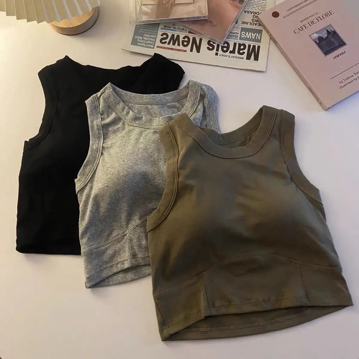 2 Pack Sports Bra Women Sleeveless Vest Beautiful Slim Tube Top Underwear With Bra Pads Undershirt Elastic Bralette Crop Top The Clothing Company Sydney