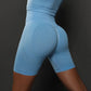 Seamless Yoga Workout Gym Fitness High Waist Sports Shorts The Clothing Company Sydney