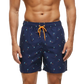 Summer Mens Swim Shorts Beach Quick Dry Printing Swimsuit Plus Size Mesh Liner Surfing Gym Board Shorts