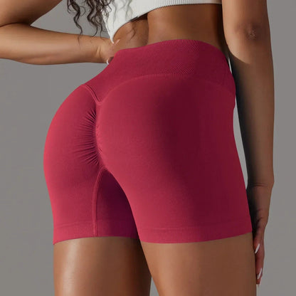 Women High Waist Workout Fitness Yoga Shorts Gym Push Up Yoga Leggings Scrunch Butt Seamless Sports Bike Shorts The Clothing Company Sydney