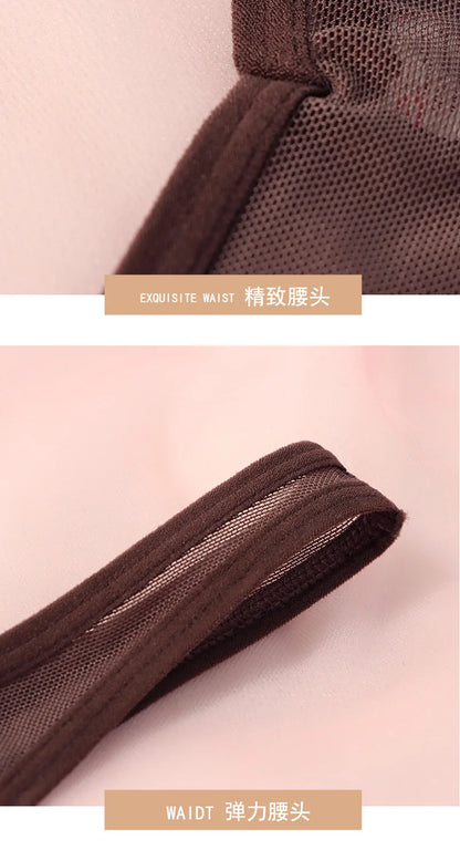 Seamless Thongs For Women Tiny Thong Lingerie Woman Translucent Mesh Strings Soft T-back Underwear T panties The Clothing Company Sydney