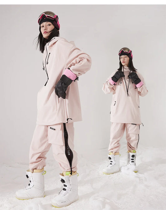 Men Women Ski Jacket Ski Pants Warm Windproof Winter Overalls Hoodie Waterproof Outdoor Sports Clothing The Clothing Company Sydney