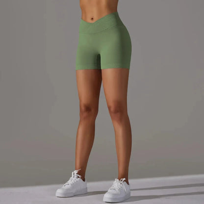 Women High Waist Workout Fitness Yoga Shorts Gym Push Up Yoga Leggings Scrunch Butt Seamless Sports Bike Shorts The Clothing Company Sydney