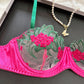 2 Piece Fancy Lingerie Floral Lace Bra Set Bilizna Luxury Well-Looking Underwear Fairy Fine Lace Exotic Set - The Clothing Company Sydney