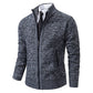 Men's Casual Stand Collar Sweater Zipper Cardigan The Clothing Company Sydney