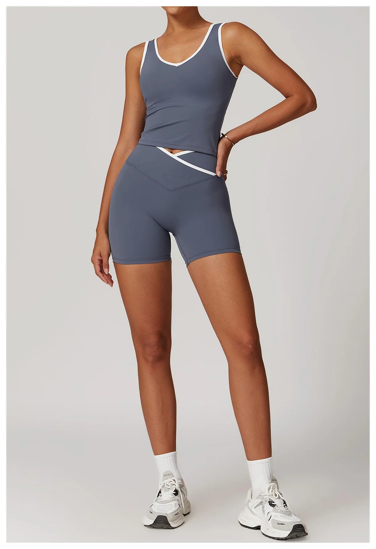 2 Piece Yoga Set Women's Workout Outfits Fitness Sportswear Gym Tracksuit High Waist Leggings Sports Bra Athletic Wear The Clothing Company Sydney