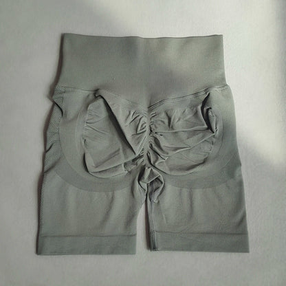 Seamless Yoga Workout Gym Fitness High Waist Sports Shorts The Clothing Company Sydney