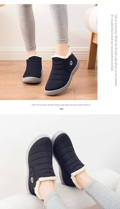 Men's Boots Snow Hiking Winter Boots For Men Outdoor Men Shoes Platform Work Shoes Footwear - The Clothing Company Sydney