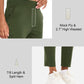 UPF 50+ Golf Pants Women's Lightweight Quick Dry Stretch Pants High Waist Work Athletic Casual Pants The Clothing Company Sydney