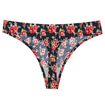Floral Print Lingerie Leopard seamless Women G String Intimates Underwear Briefs Panties Thong The Clothing Company Sydney