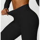 2 Piece Long Sleeve Gym Set Women Yoga Clothes Quick-Drying Sportswear Running Leggings Workout Sports Crop Top Shorts