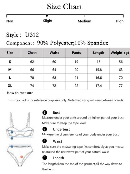Women's Underwear Set Bra and Panty 2 Piece Thin with Steel Ring Lingerie Set - The Clothing Company Sydney