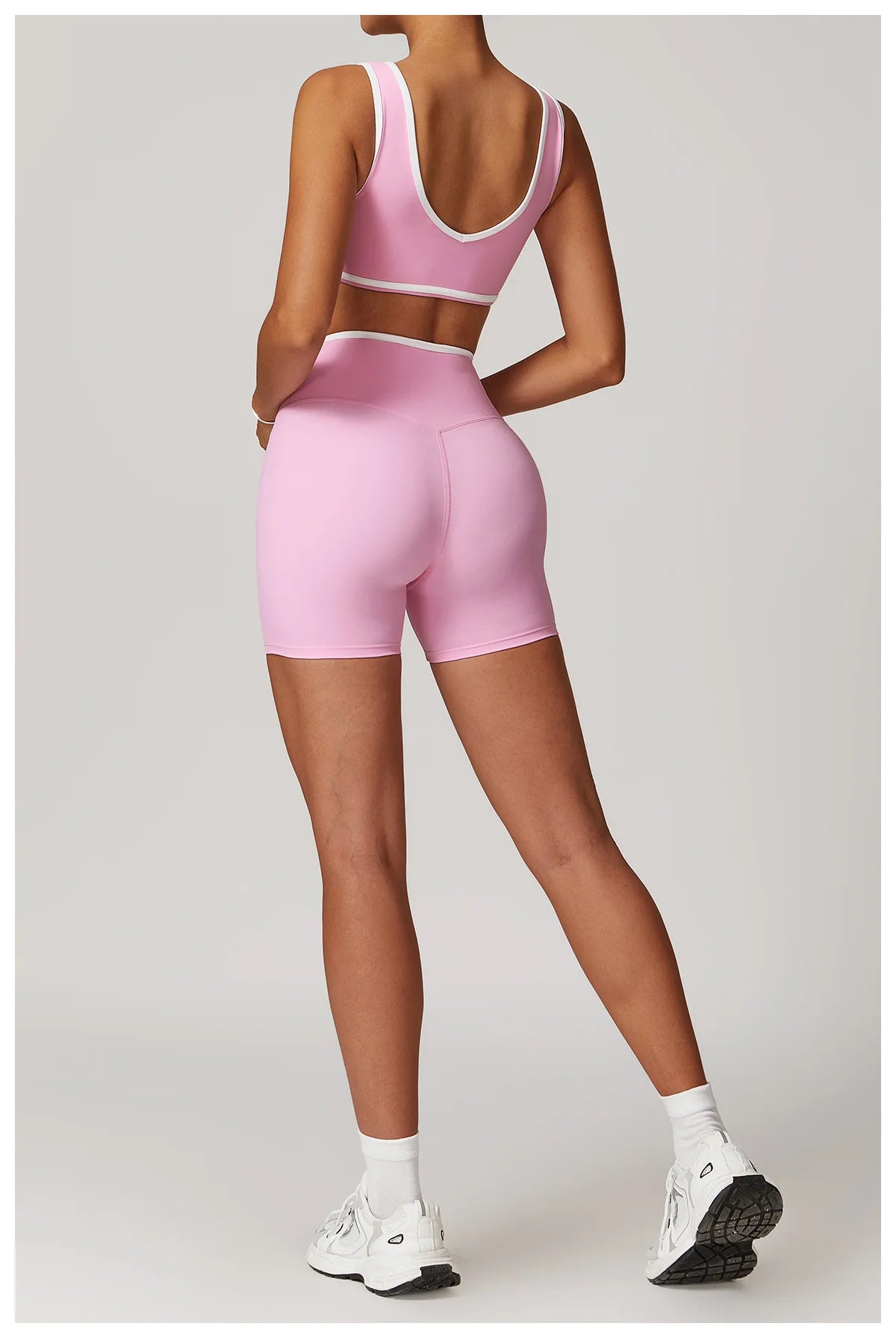 2 Piece Yoga Set Women's Workout Outfits Fitness Sportswear Gym Tracksuit High Waist Leggings Sports Bra Athletic Wear The Clothing Company Sydney