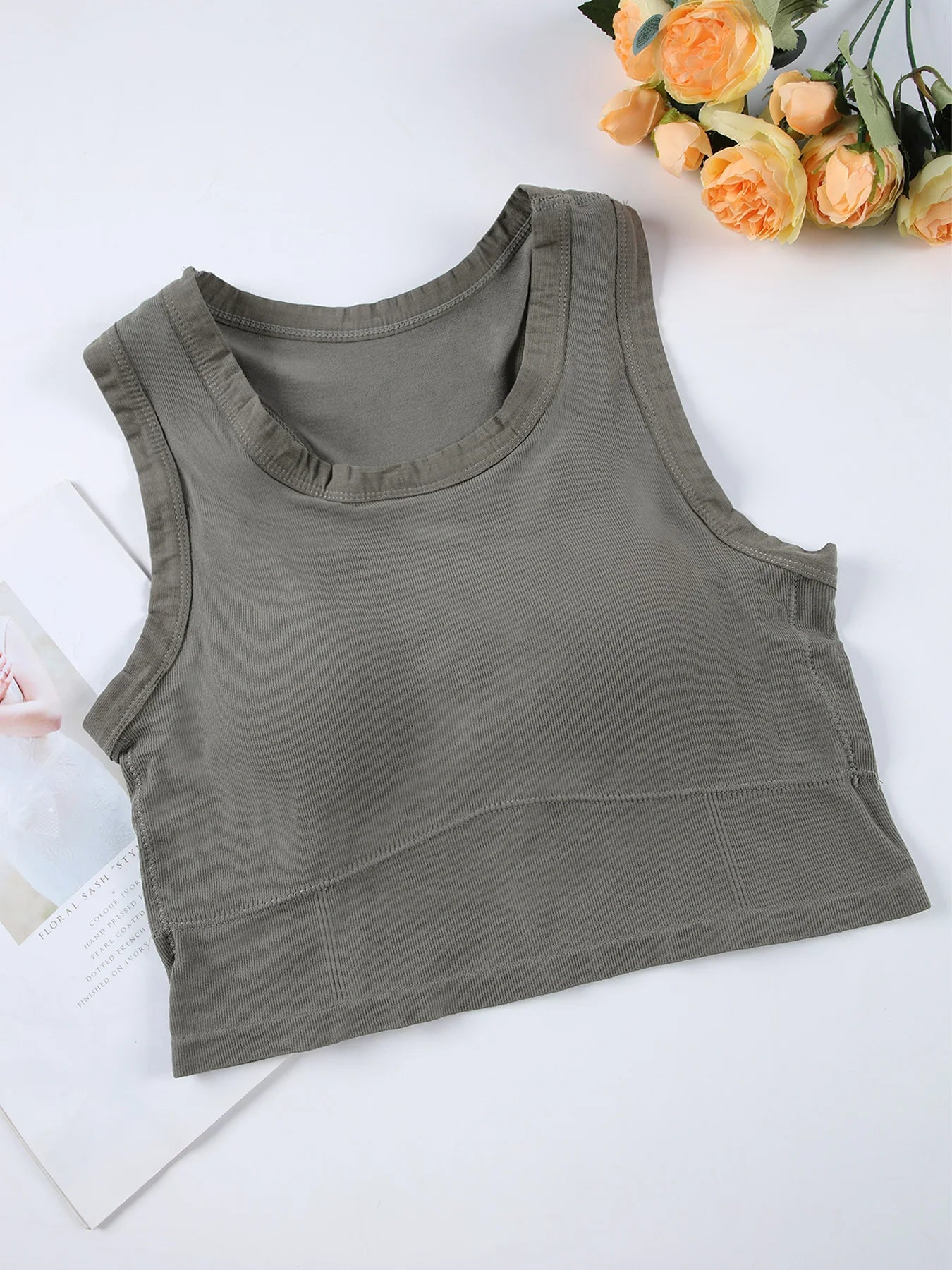 2 Pack Sports Bra Women Sleeveless Vest Beautiful Slim Tube Top Underwear With Bra Pads Undershirt Elastic Bralette Crop Top The Clothing Company Sydney