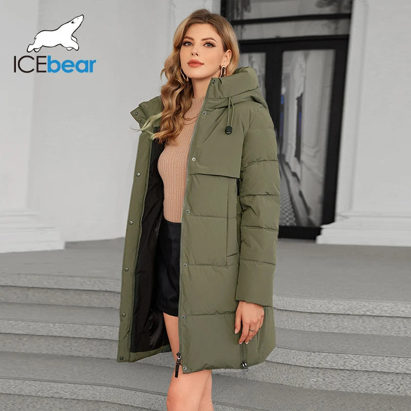 Women's Full Hooded Down Jacket The Clothing Company Sydney