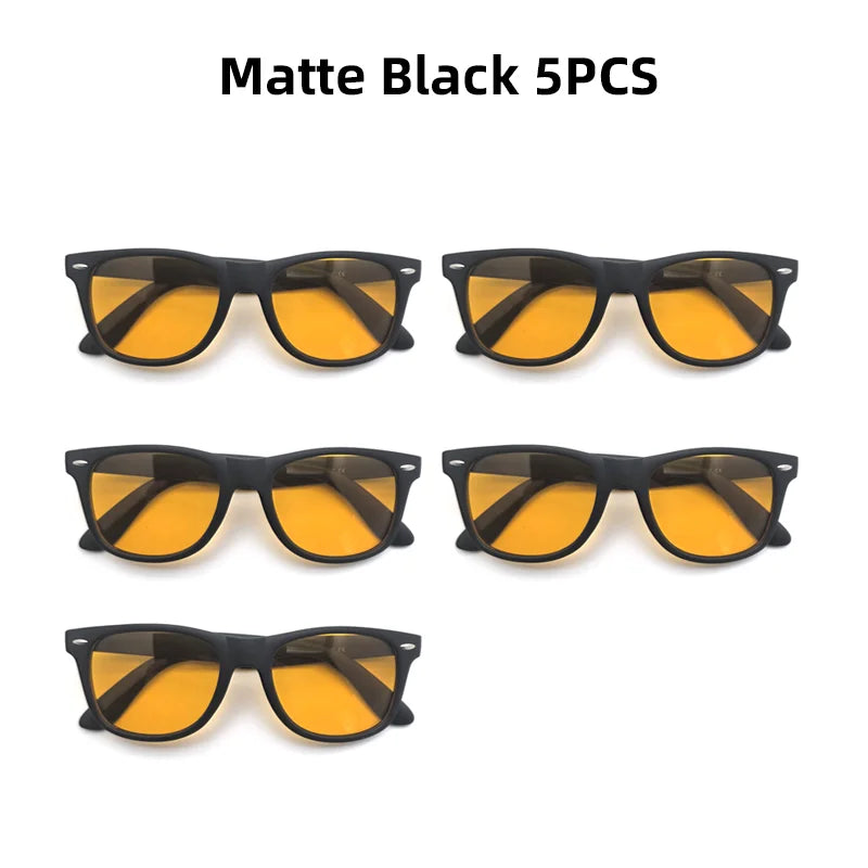 Night Vision Blue Light Blocking Glasses Men Square Computer Eye Protection Eyeglasses Gaming Women Orange Eyewear The Clothing Company Sydney