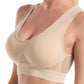 Seamless Mesh Women Sports Bras Fitness Gym Running Underwear Shockproof Bra Wireless Plus Size Crop Top Breathable Yoga Bra The Clothing Company Sydney
