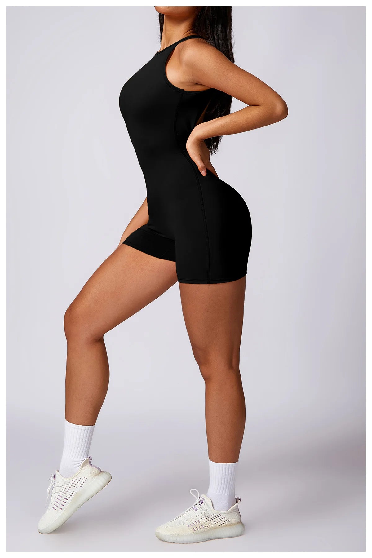 Backless Yoga Jumpsuit Women Gym Quick-drying Leisure Running Sportswear Outdoor Workout Fitness Jumpsuit The Clothing Company Sydney