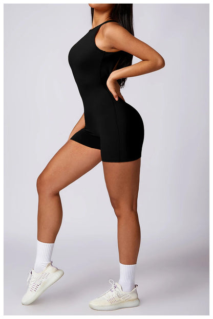 Backless Yoga Jumpsuit Women Gym Quick-drying Leisure Running Sportswear Outdoor Workout Fitness Jumpsuit The Clothing Company Sydney