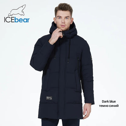 Men's winter jackets for men casual cotton coat mid-length Puffer Parkas The Clothing Company Sydney