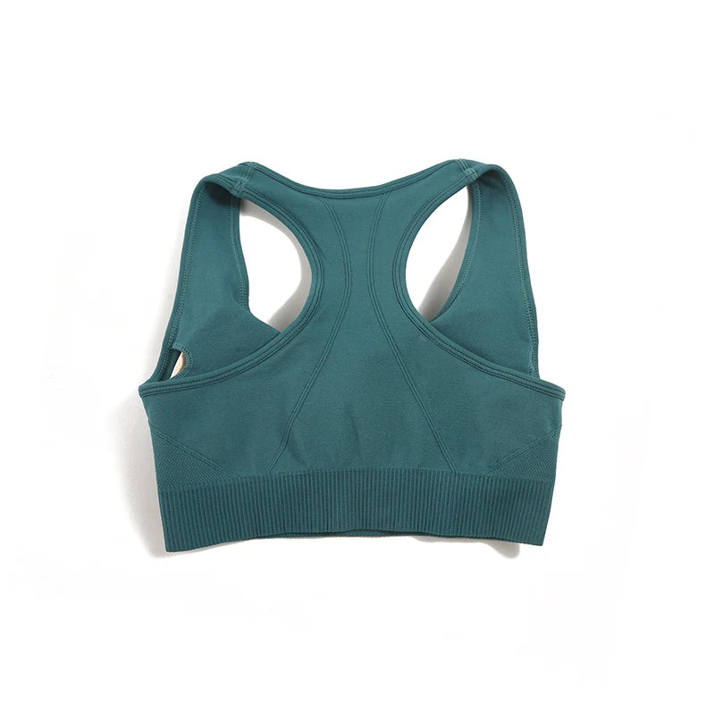Tank Top Women's Gym Yoga Bra Padded Sports Bra Removable Workout Push Up Crop Top Fitness Bra Athletic Sportswear The Clothing Company Sydney
