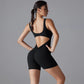 One Piece V Back Sports Jumpsuit Gym Romper Sleeveless Sportswear Bodysuit Women's Casual One-Piece Suit Yoga Clothing Set The Clothing Company Sydney