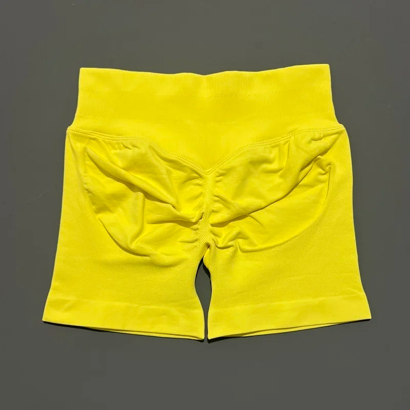 Women's Impact Shorts 4.5'' Low Waist Seamless Yoga Shorts Scrunch Bum Gym Shorts Workout Biker Short Stretch Fitness Shorts The Clothing Company Sydney