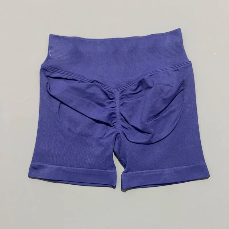 Women's Impact Shorts 4.5'' Low Waist Seamless Yoga Shorts Scrunch Bum Gym Shorts Workout Biker Short Stretch Fitness Shorts The Clothing Company Sydney