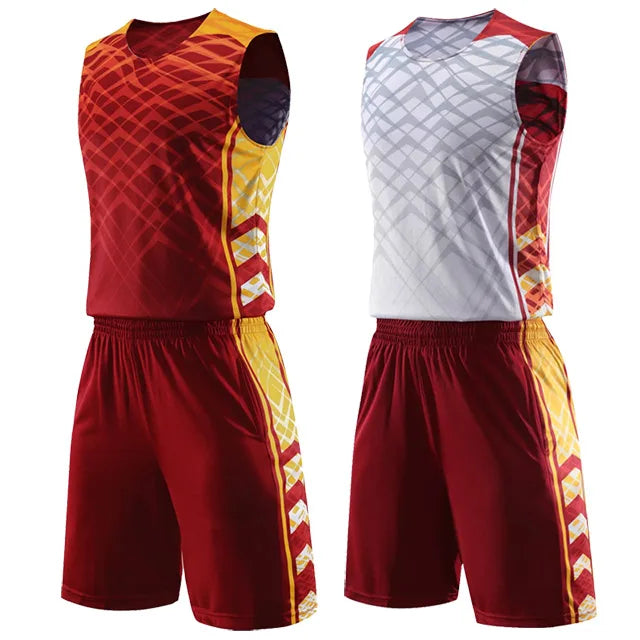 Customized Reversible Basketball Jersey Set Men Women Kids Quick Drying Jersey and Shorts Set - The Clothing Company Sydney