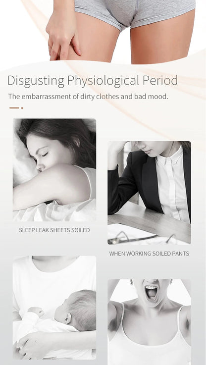 Menstrual Panties Flow Menstrual Boxer Shorts High Waist Period Panties Cotton Menstruation Underwear The Clothing Company Sydney