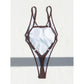 Backless String Mini Micro Thong Women Swimwear One Piece Swimsuit Female Bather Bathing Suit