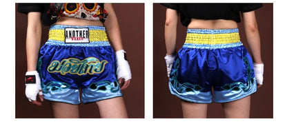 Boxing Shorts Womens Mens Embroidery MMA Shorts Professional Combat Kickboxing Training Trunks Kids Boy Girl Muay Thai Pants The Clothing Company Sydney