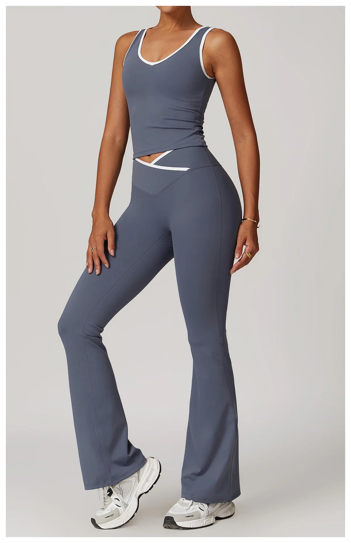 2 Piece Yoga Set Women's Workout Outfits Fitness Sportswear Gym Tracksuit High Waist Leggings Sports Bra Athletic Wear The Clothing Company Sydney