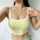 Shockproof Sports Bra Womens Slim Elastic Fitness Underwear  Gym Breathable Yoga Crop Top Sportswear The Clothing Company Sydney