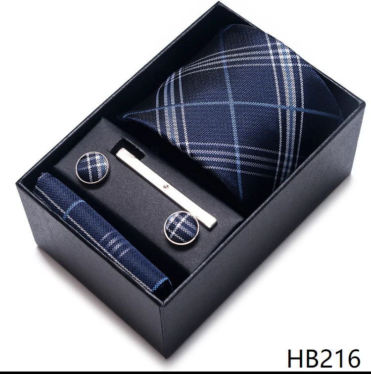 7.5 cm Business Ties Hanky Cufflink Set Tie Clips Green Necktie Corbatas For Men Wedding In Gift Box The Clothing Company Sydney