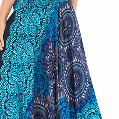 Women's Summer Long Boho Bottom Vintage Casual Loose Fashion y2k Maxi 2 in 1 Skirt Dress - The Clothing Company Sydney