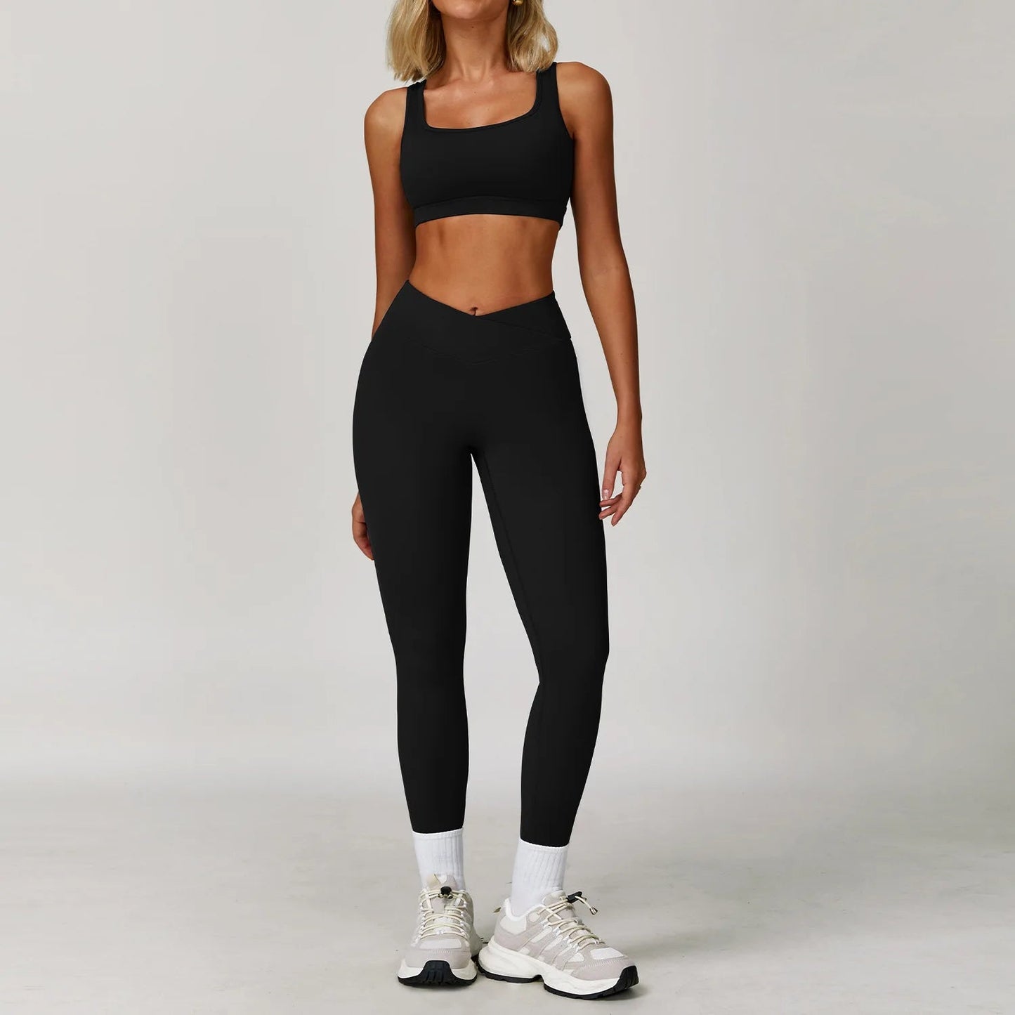 2 Piece Women's Sportswear Yoga Gym Clothes Workout Outfits Yoga Suits Tracksuits Fitness Set Sports Bra Running Gym Leggings The Clothing Company Sydney