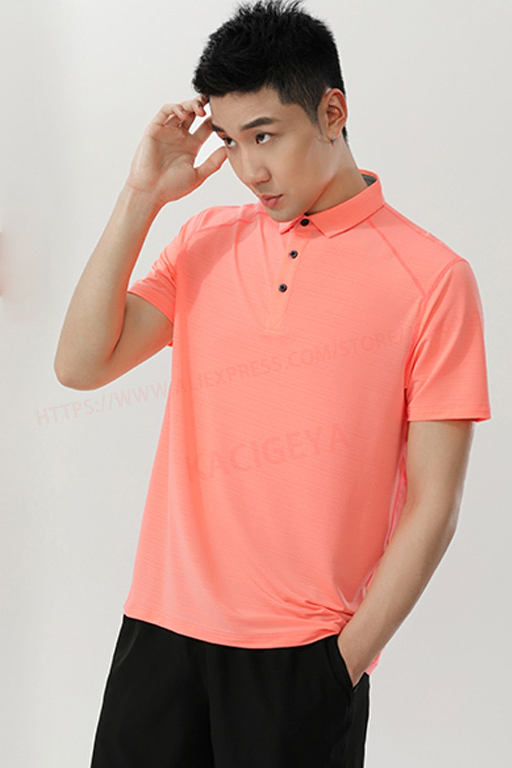 Quick Dry Golf Short Sleeves Nylon Casual Collared Mens Breathable Sports Poloshirts Summer Team Work Hiking Fishing Tee The Clothing Company Sydney