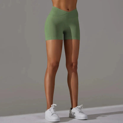 Women High Waist Workout Fitness Yoga Shorts Gym Push Up Yoga Leggings Scrunch Butt Seamless Sports Bike Shorts The Clothing Company Sydney