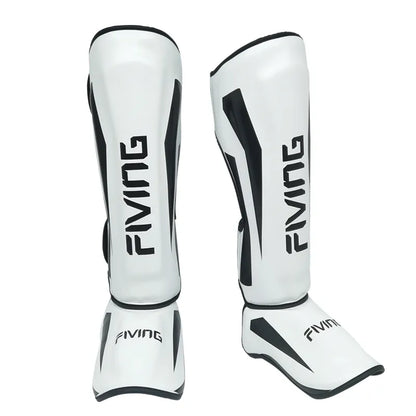 Youth Adult Muay Thai Kick Boxing MMA Grappling Instep Shin Guard Pads Karate Foot Shank Leg Protectors Ankle Support The Clothing Company Sydney